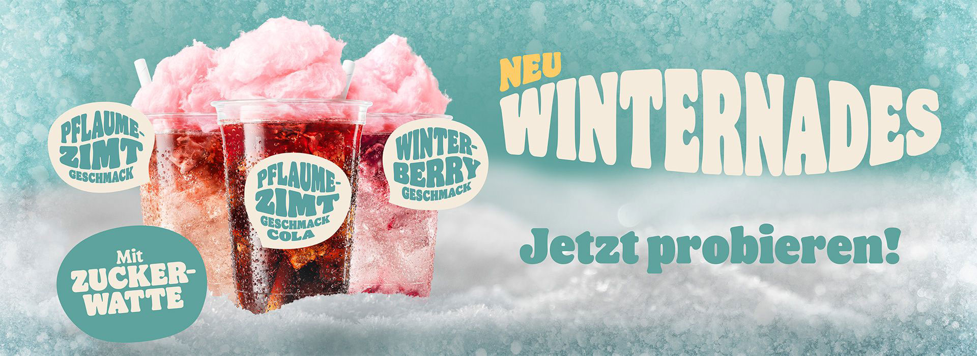 WINTERNADE mit Zuckerwatte